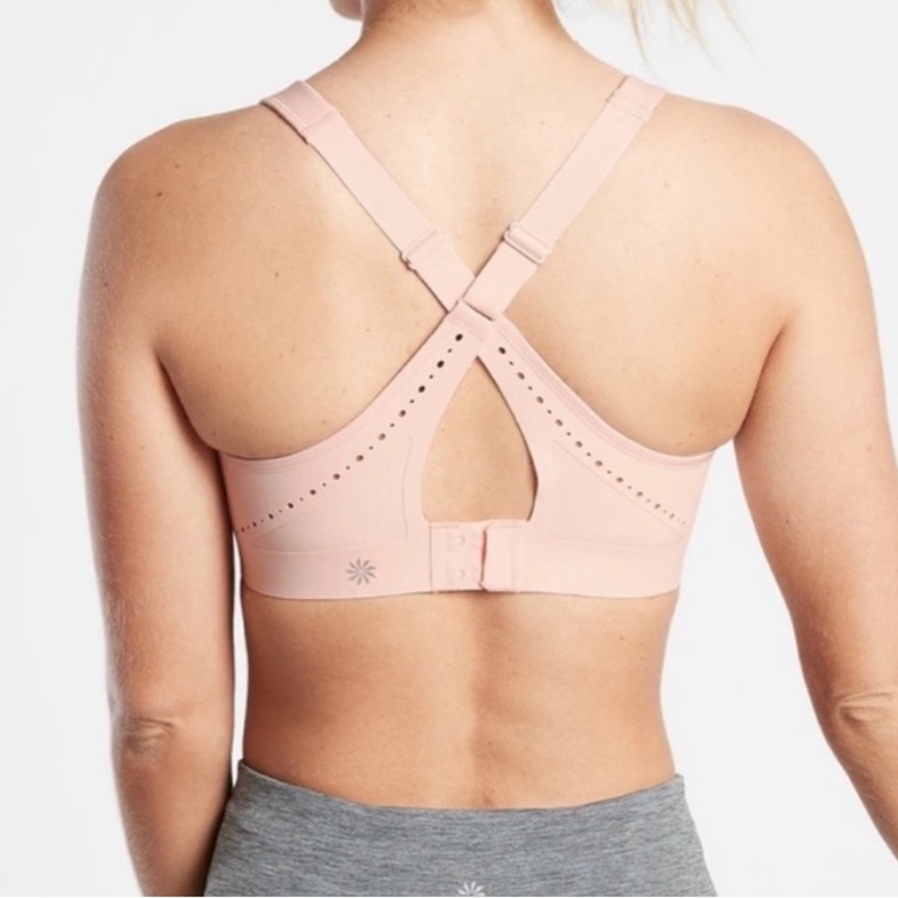 ATHLETA - Phenomena Bra for High-Impact Workouts - Light Pink - Size 38DD - Picture 2 of 11